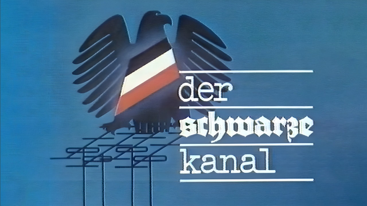 Logo der DDR-Sendung "Der schwarze Kanal"